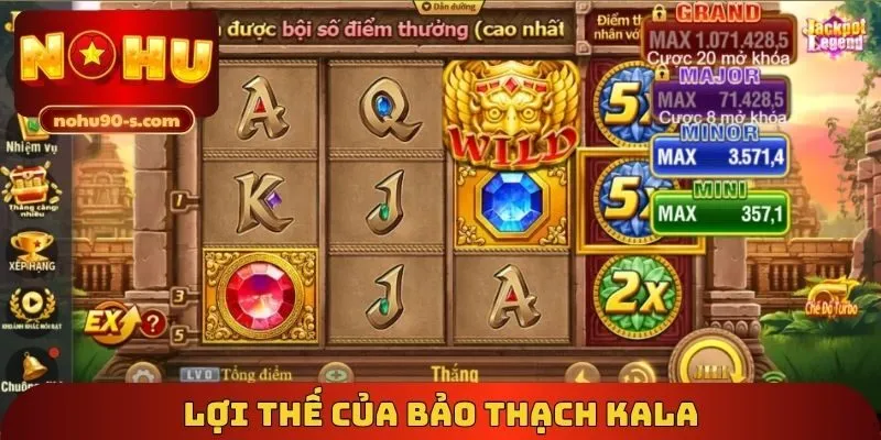 Lợi thế của bảo thạch Kala